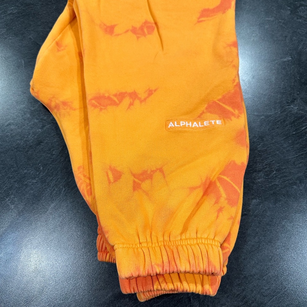 Alphalete Vibrant Orange Joggers